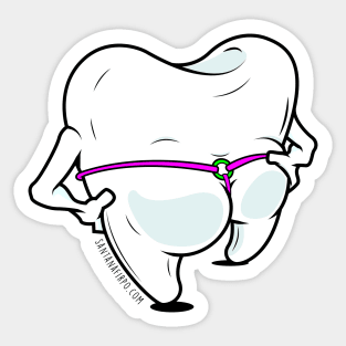 Dental Floss Sticker